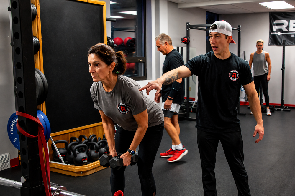Personal coaching at Revolution Fitness