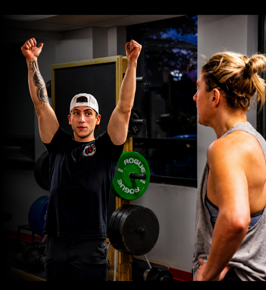 Revolution Fitness strength training floor