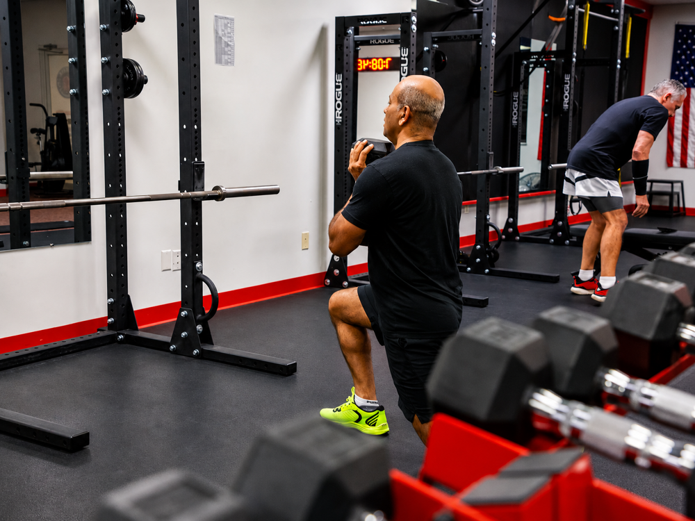 Coaching environment at Revolution Fitness